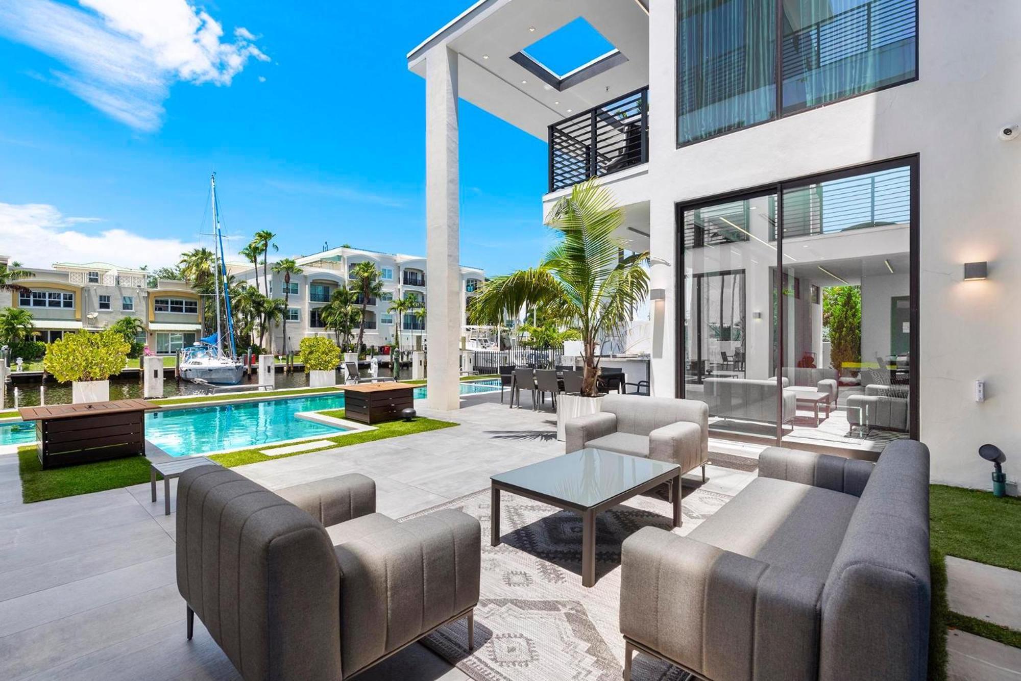 Villa Boardwalk Mansion à Fort Lauderdale Extérieur photo
